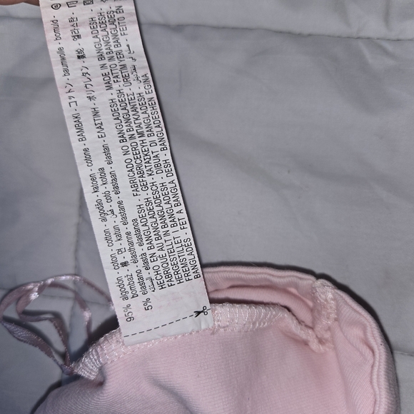 ZARA Pink Tube Top Size S - Picture 5 of 5